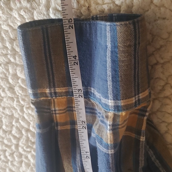 Columbia Flannel Plaid Pocketed‎ Casual Button Down Sz. M Shirt - Picture 13 of 13